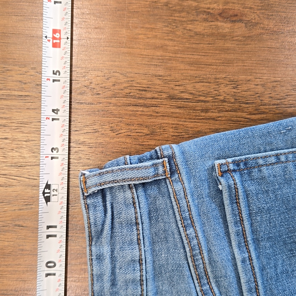 Oat New York Wide Leg Crop Jean - Picture 3 of 13